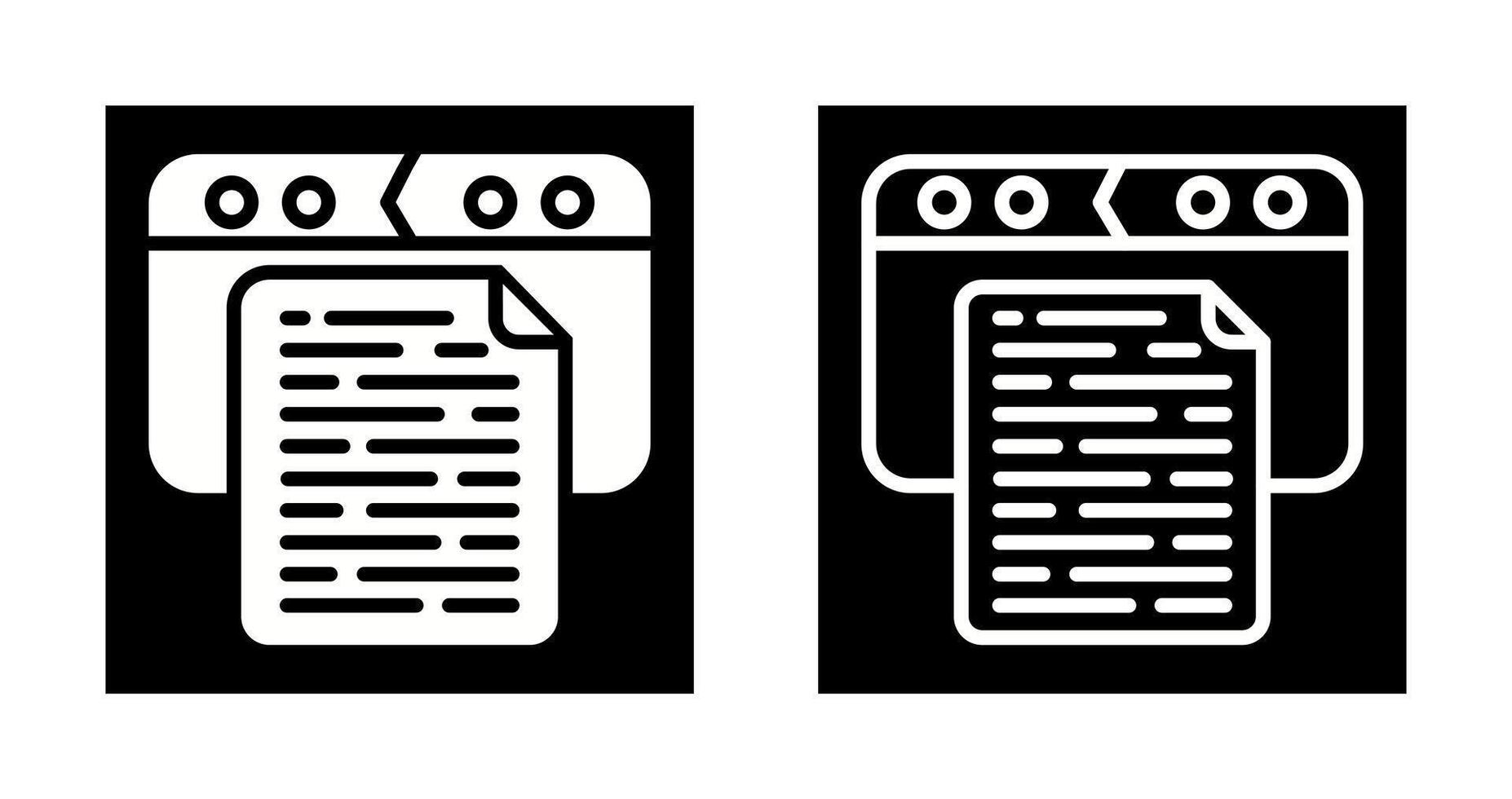 Document Vector Icon