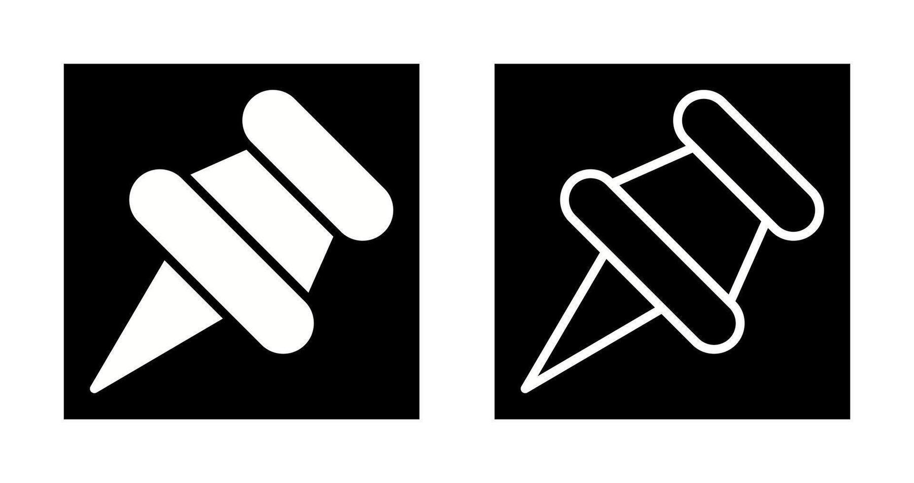 Pushpin Vector Icon