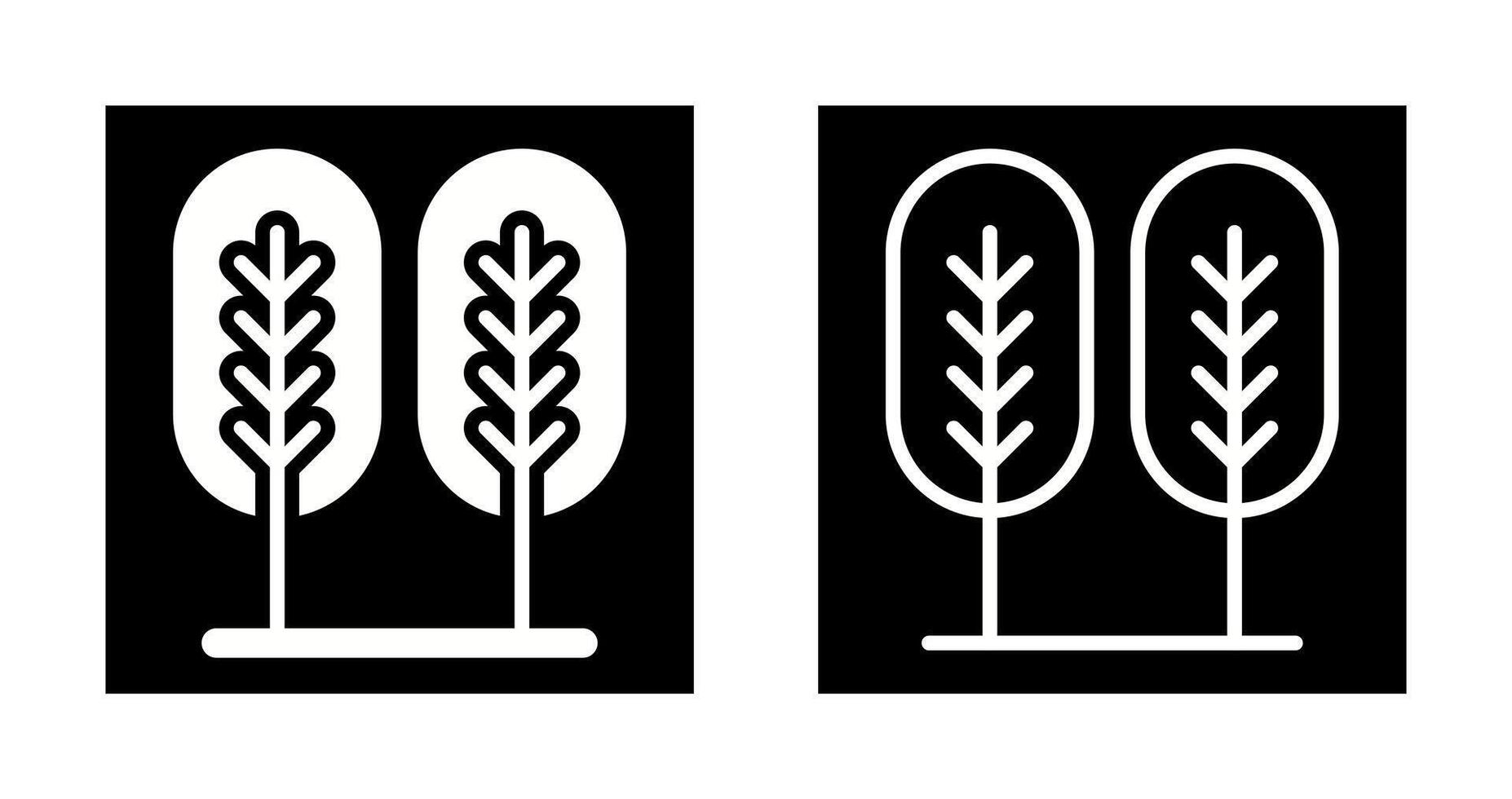 Birch tree Vector Icon