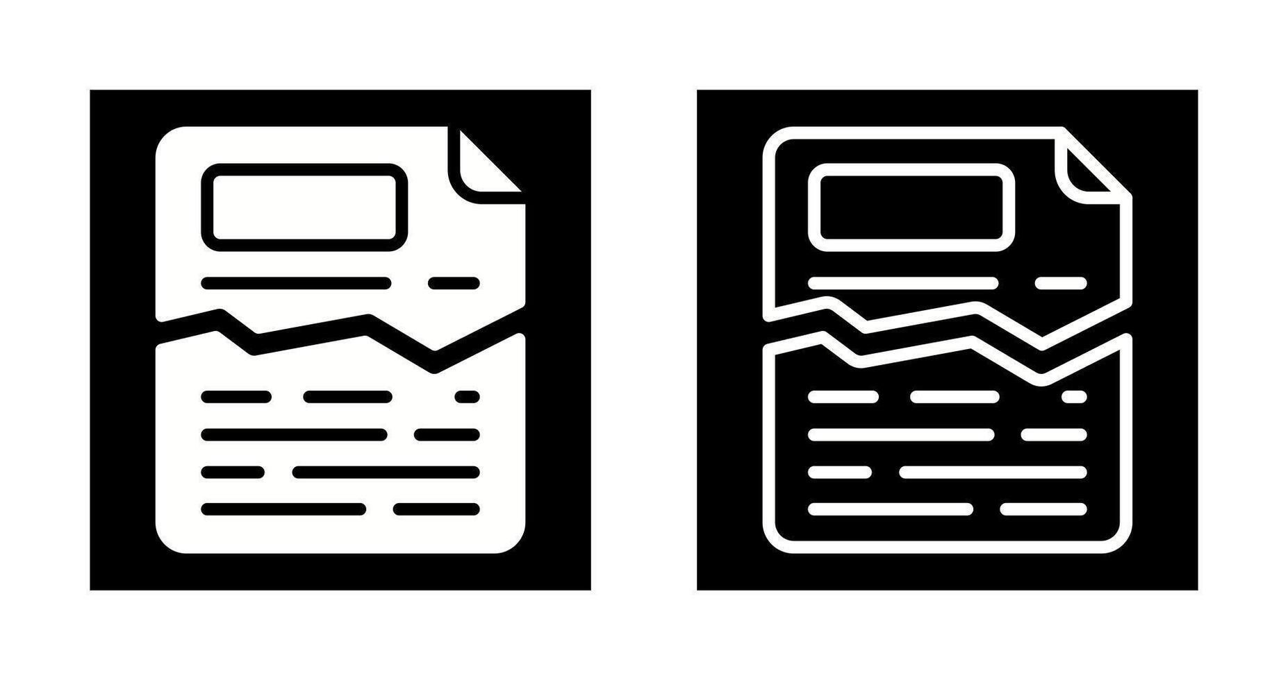 Ripped Vector Icon