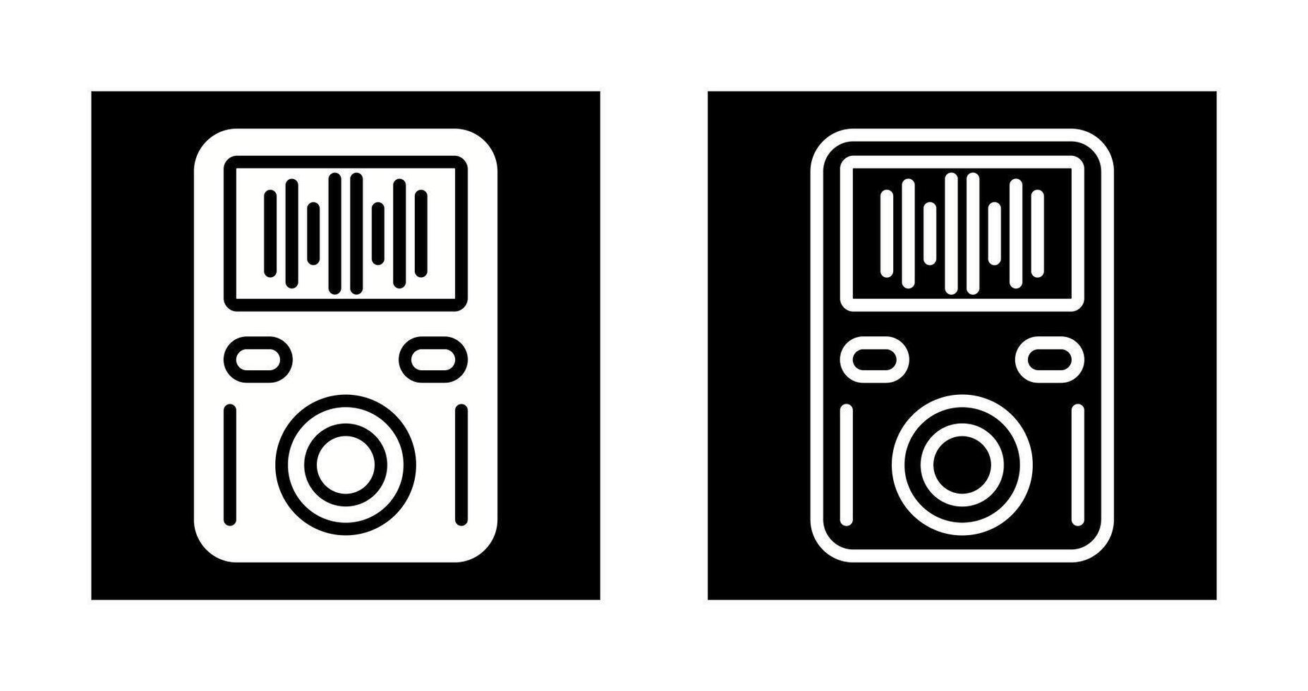 MP3 Player Vector Icon