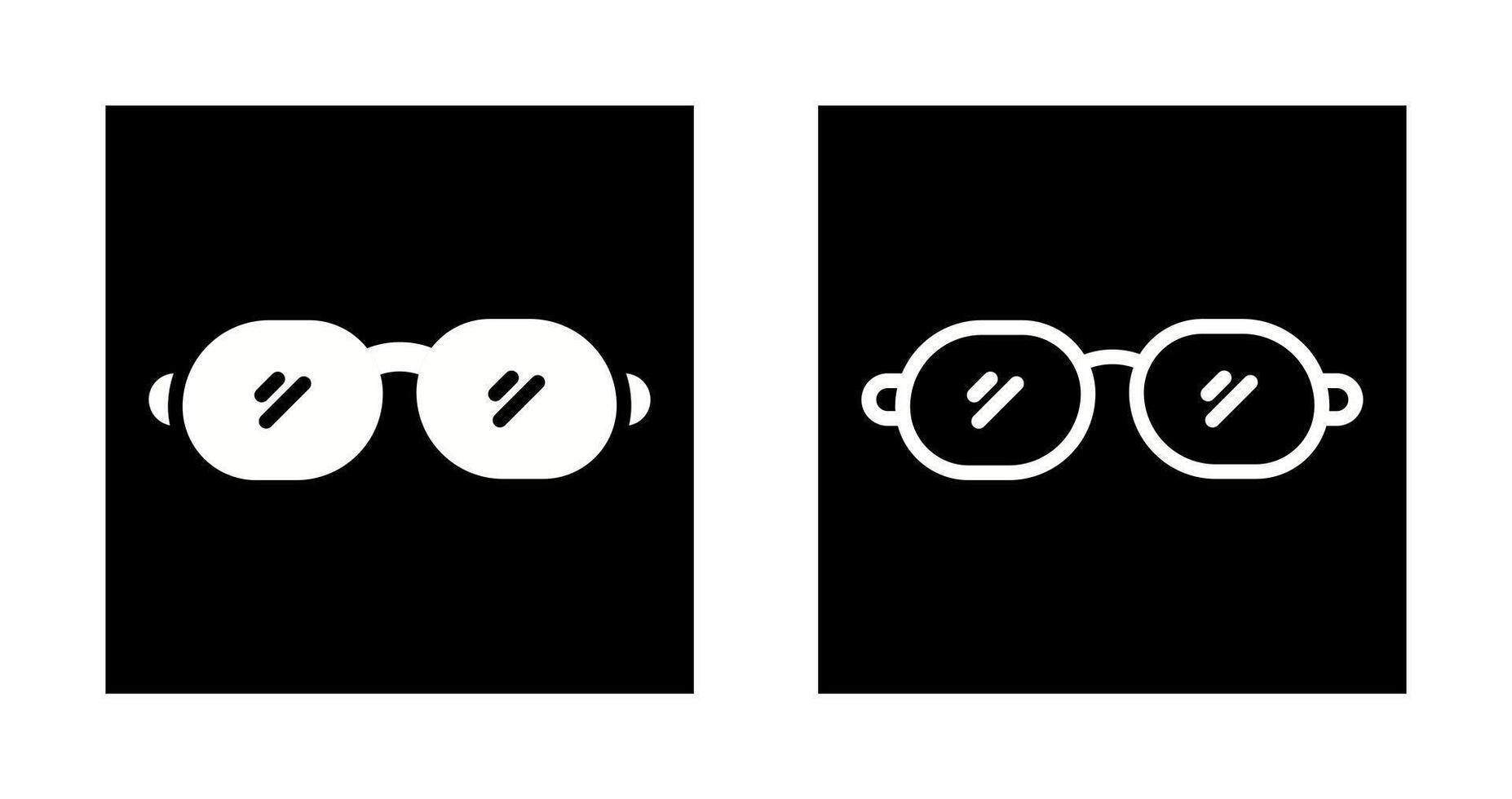 Eyeglasses Vector Icon