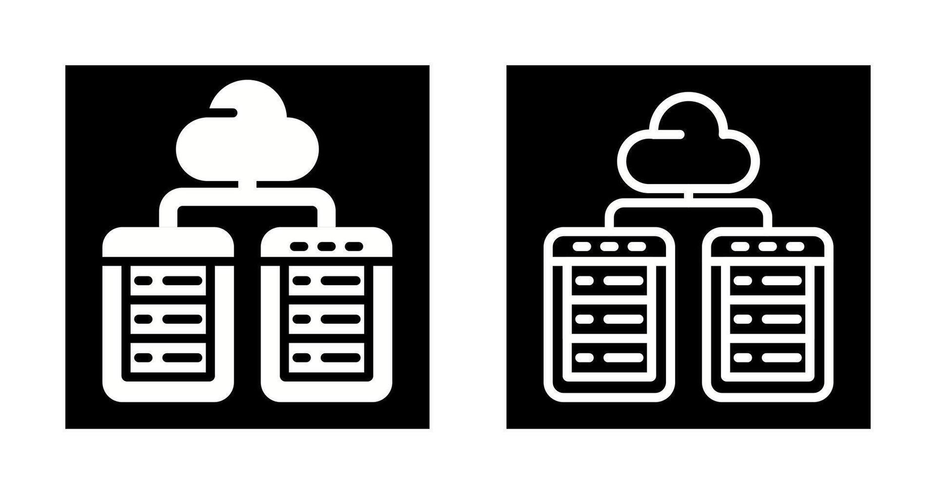 Data Center Vector Icon