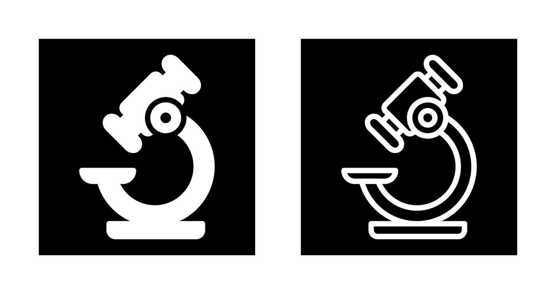 Microscope Vector Icon