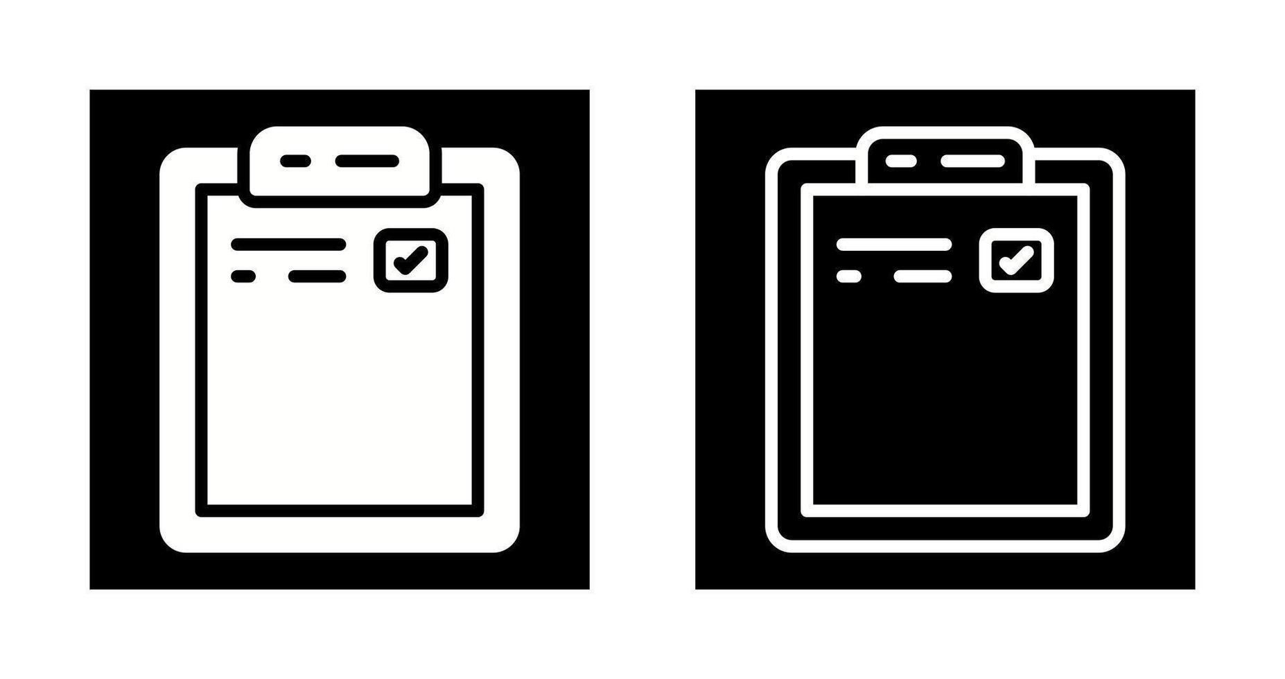 Clipboard Vector Icon