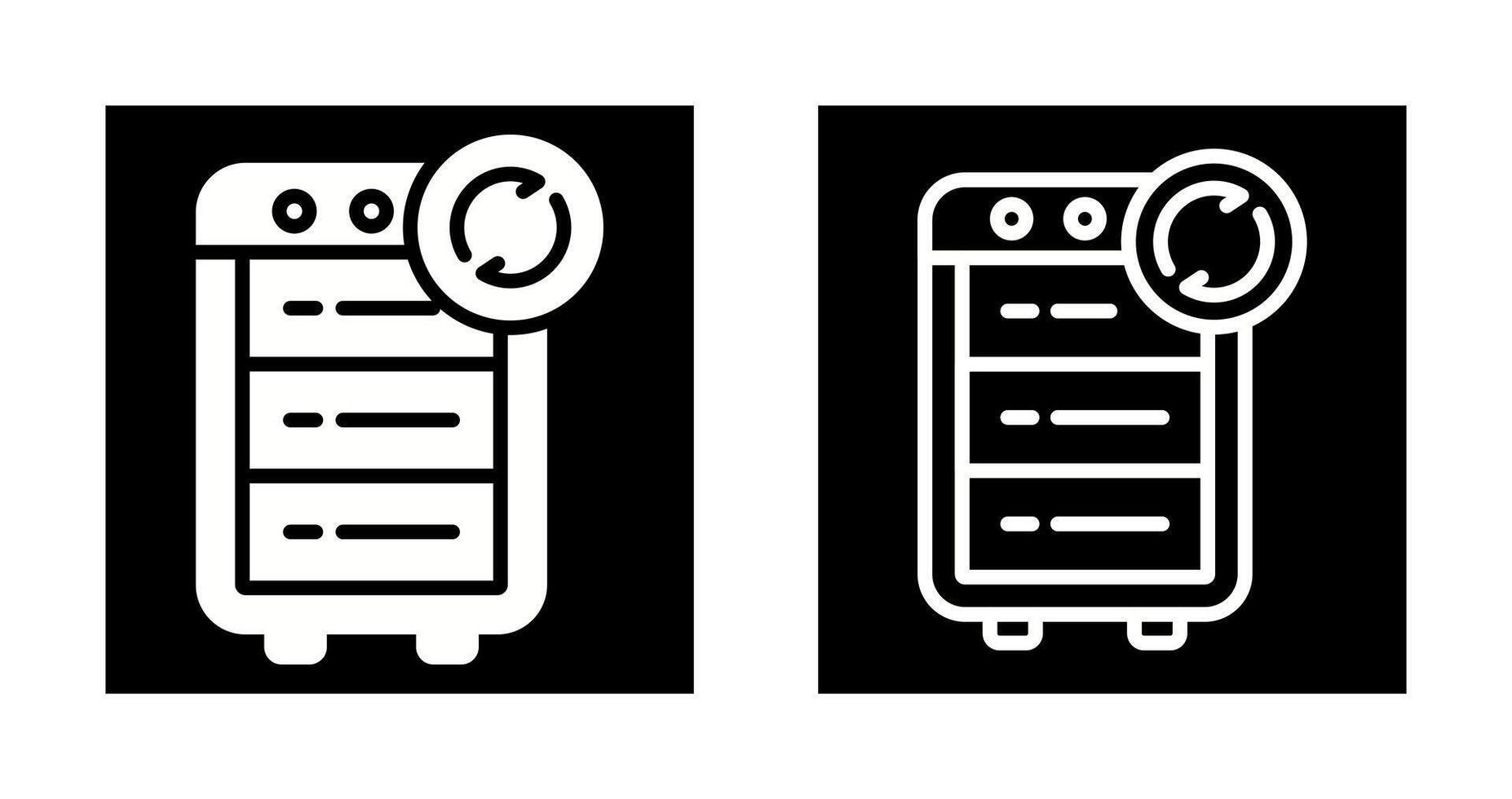 Backup Server Vector Icon