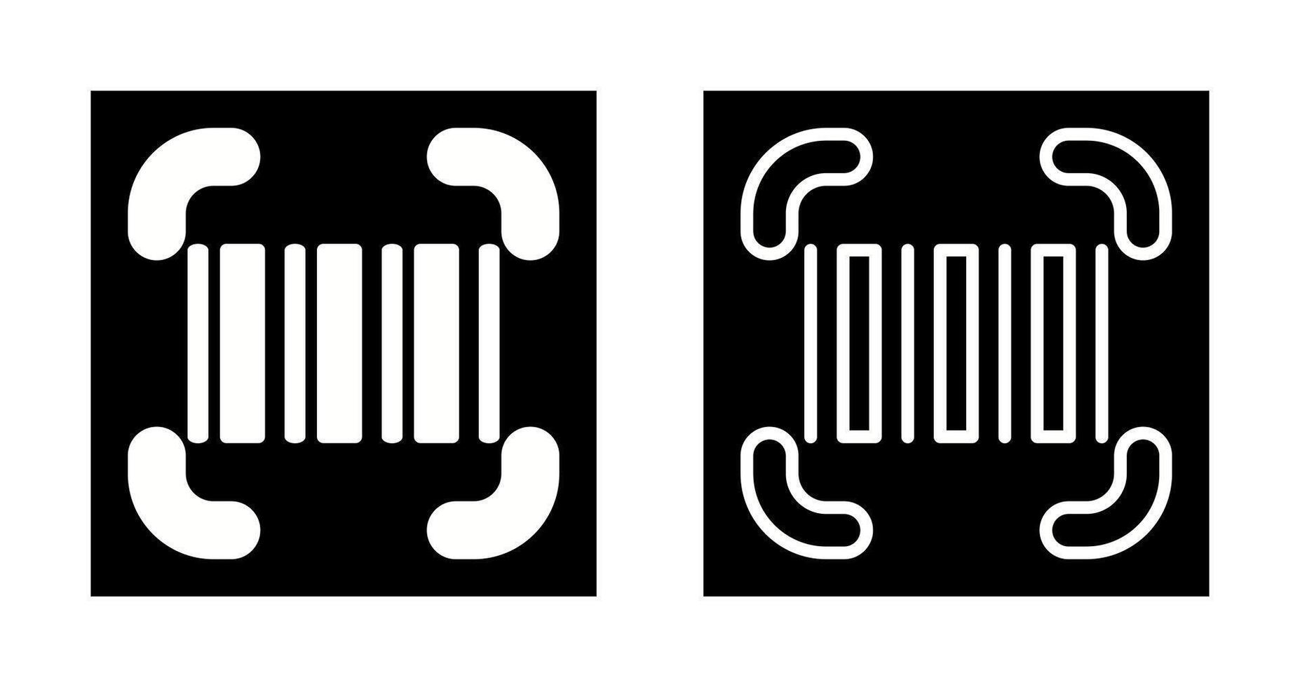 Barcode Scanner Vector Icon