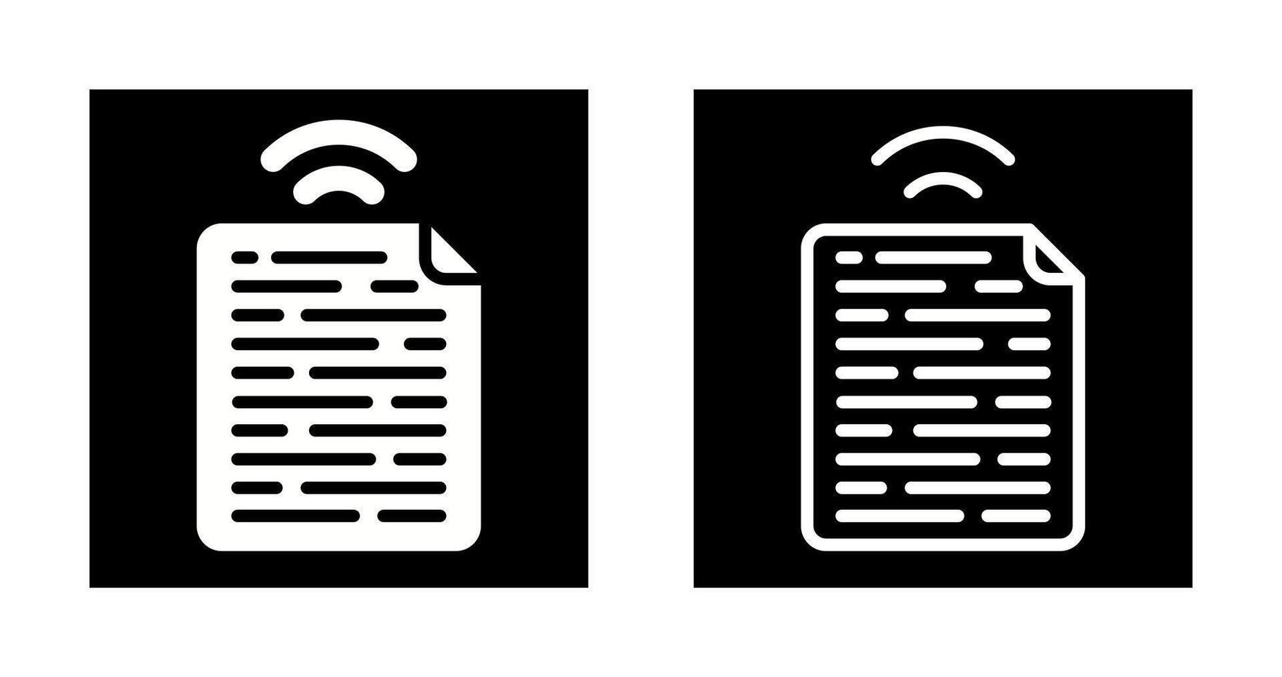 Document Vector Icon
