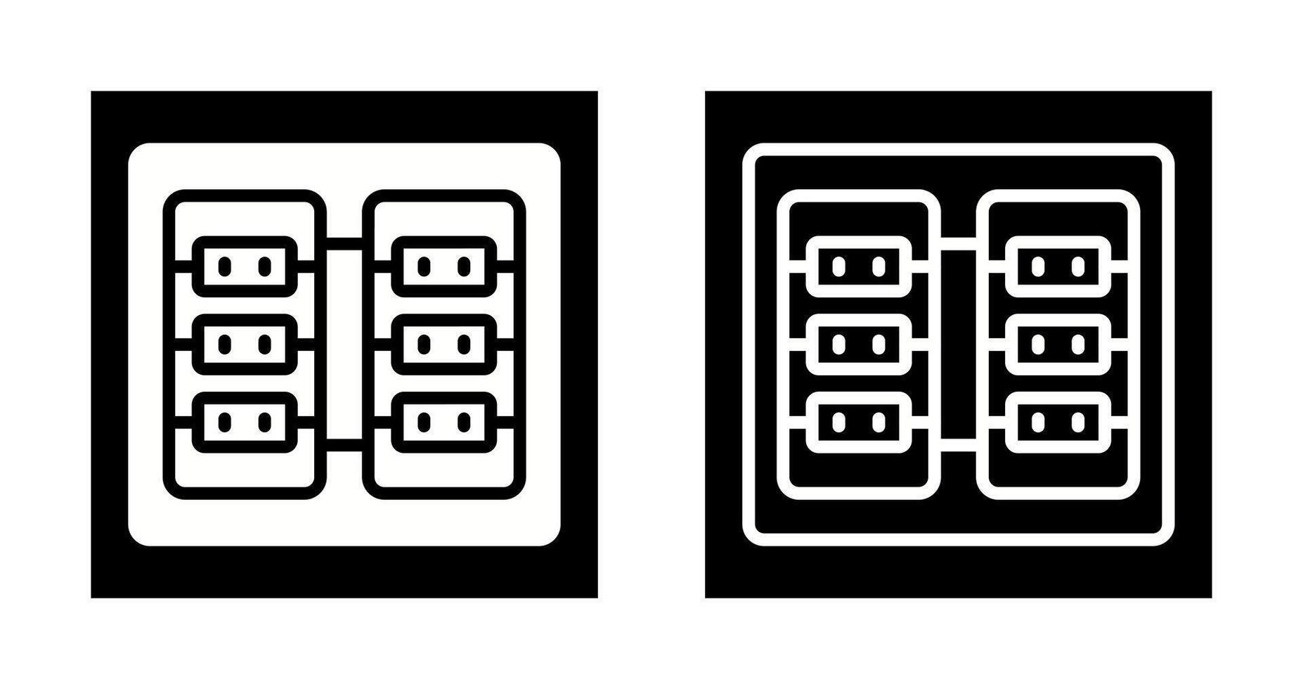 Server Room Vector Icon