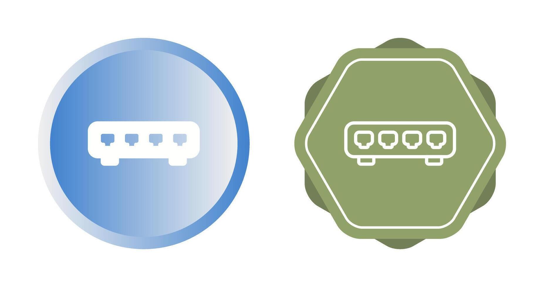 ethernet cambiar vector icono