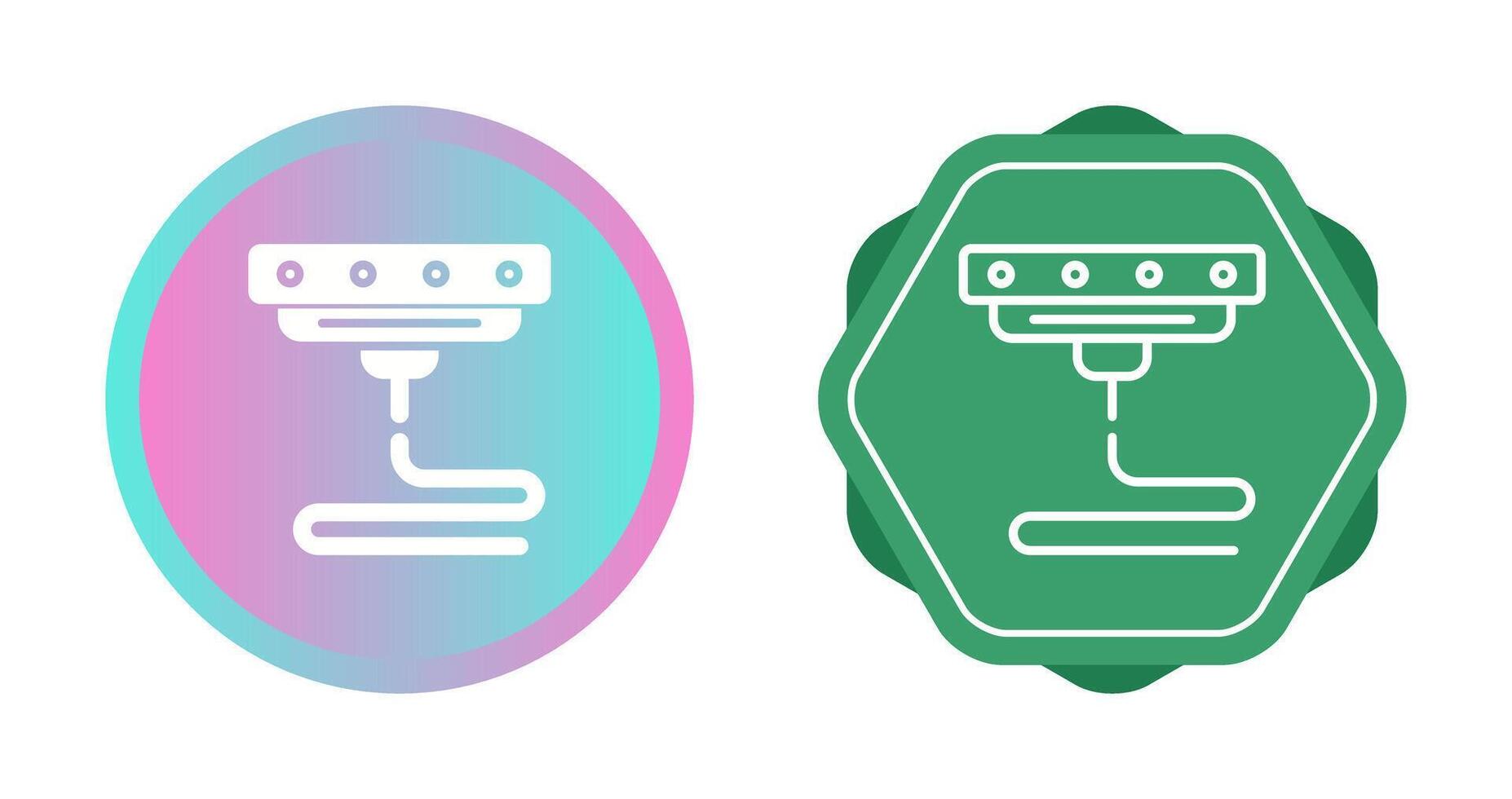 3D Printer Vector Icon