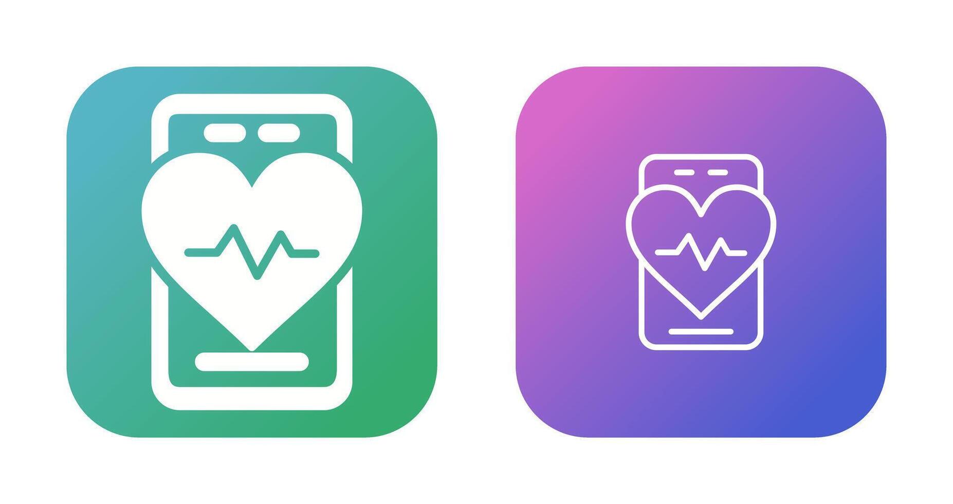 Health App Vector Icon