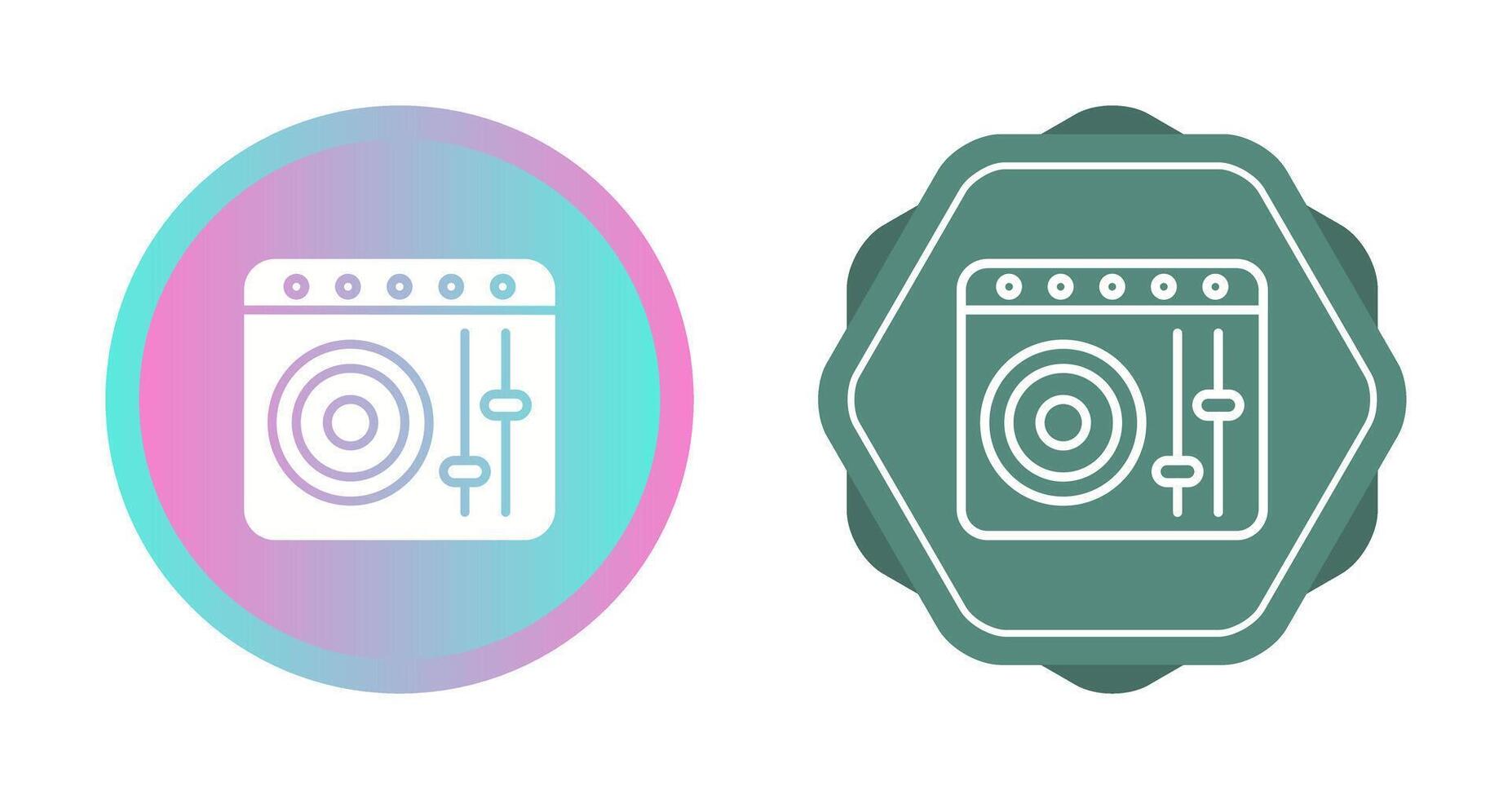 DJ Controller Vector Icon