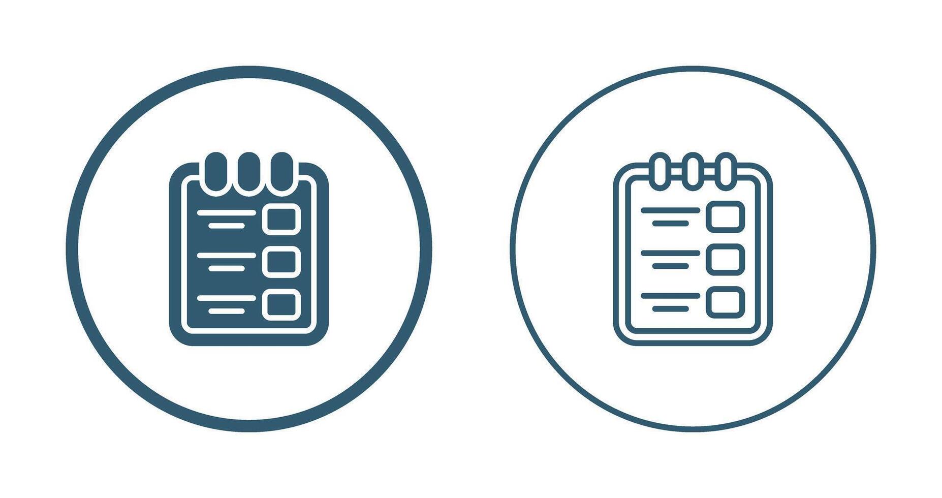 Task list with clipboard Vector Icon