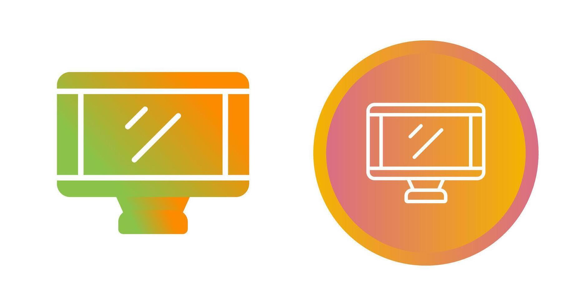 Monitor Vector Icon