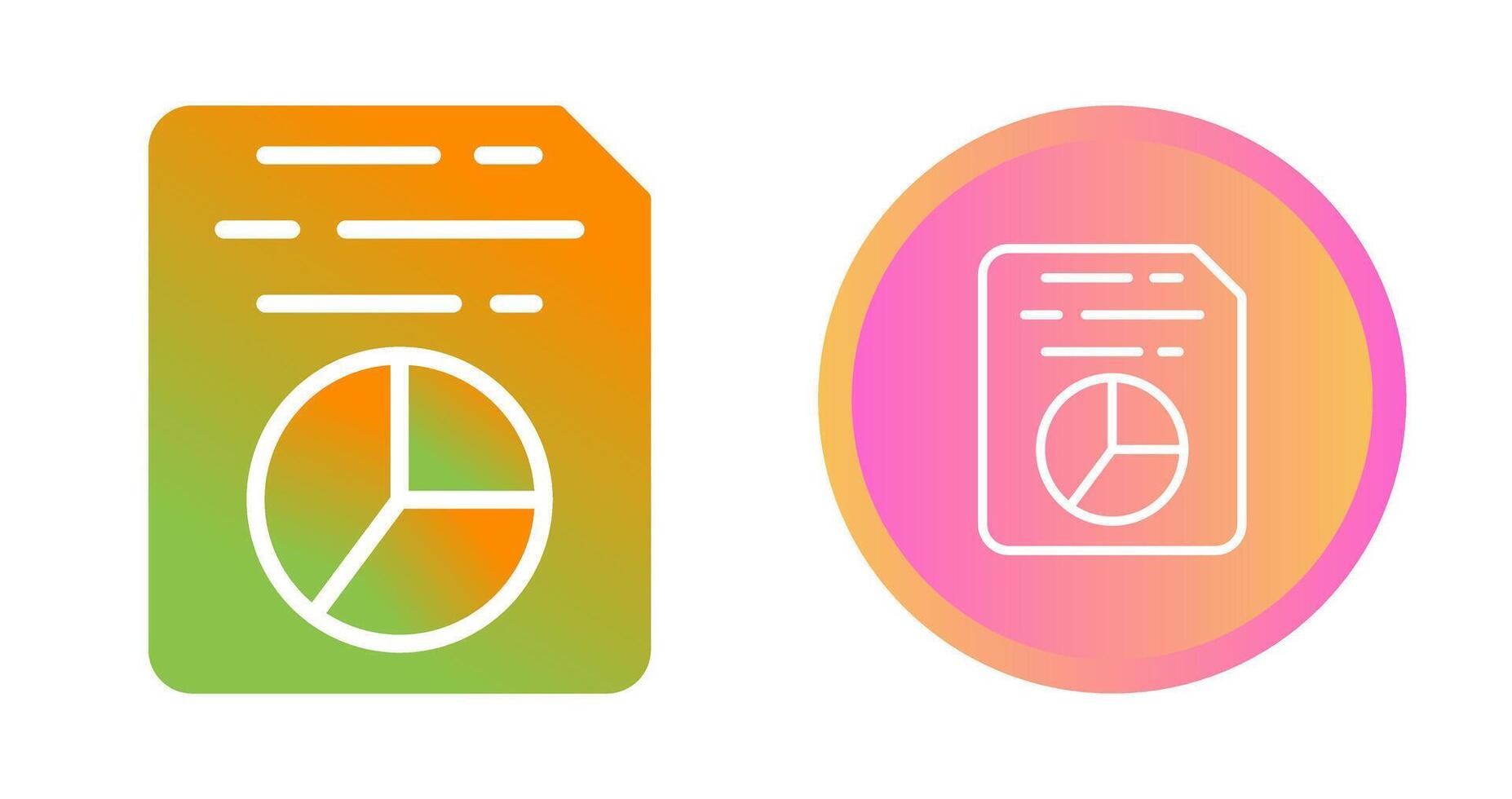 Document Insert Diagram Vector Icon