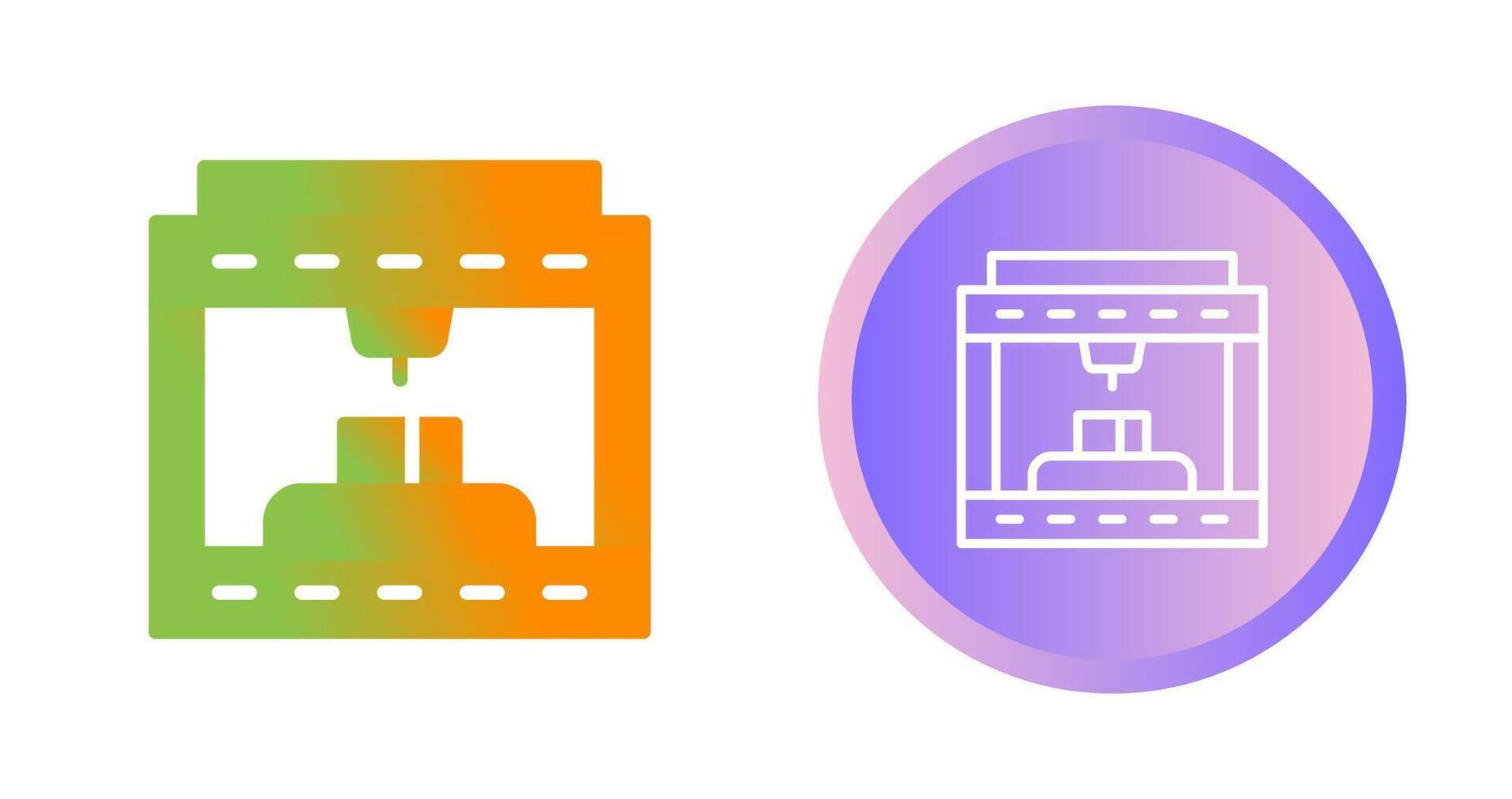 3d Printing Vector Icon