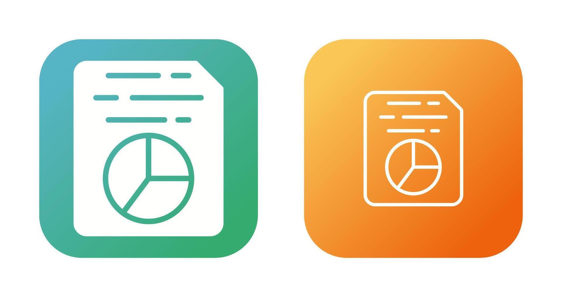 Document Insert Diagram Vector Icon
