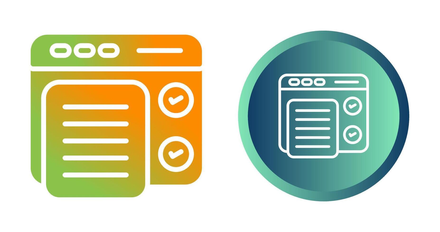 Concept Testing Vector Icon
