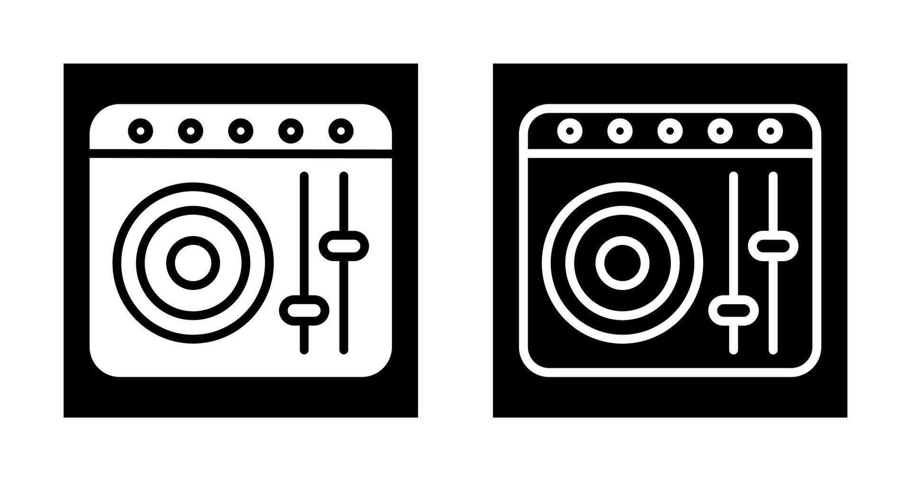 DJ Controller Vector Icon