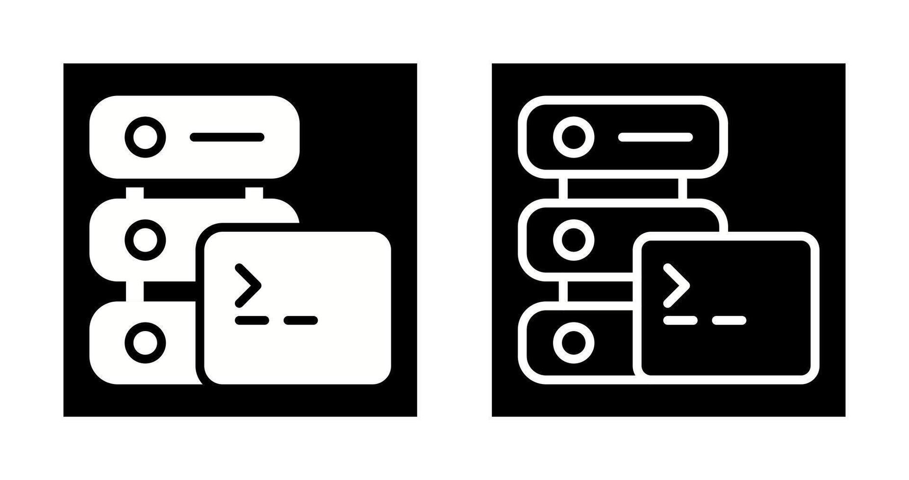 SSH Hosting Vector Icon