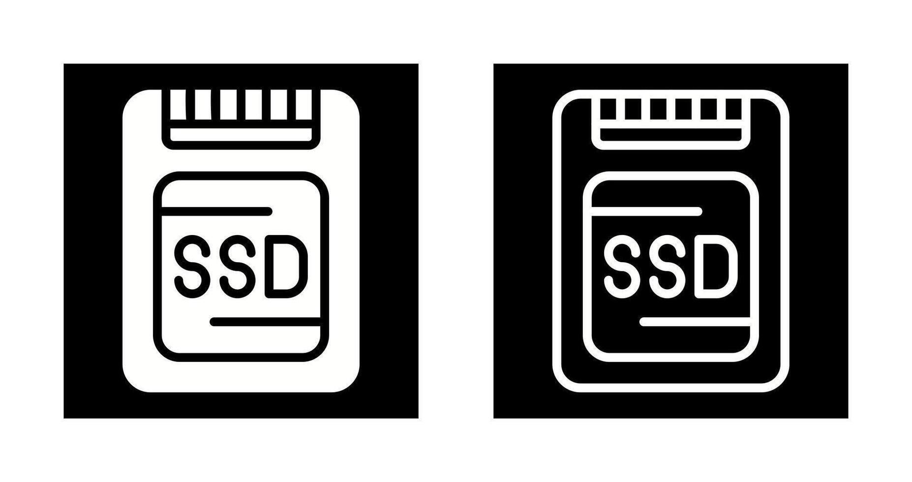 Ssd Vector Icon