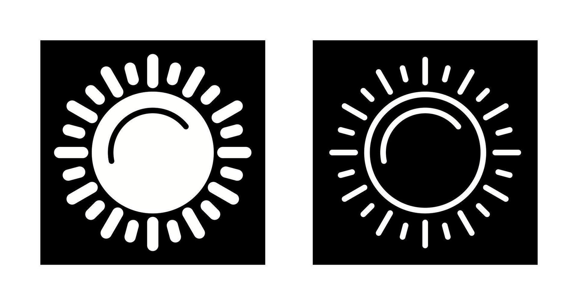 Sun Vector Icon