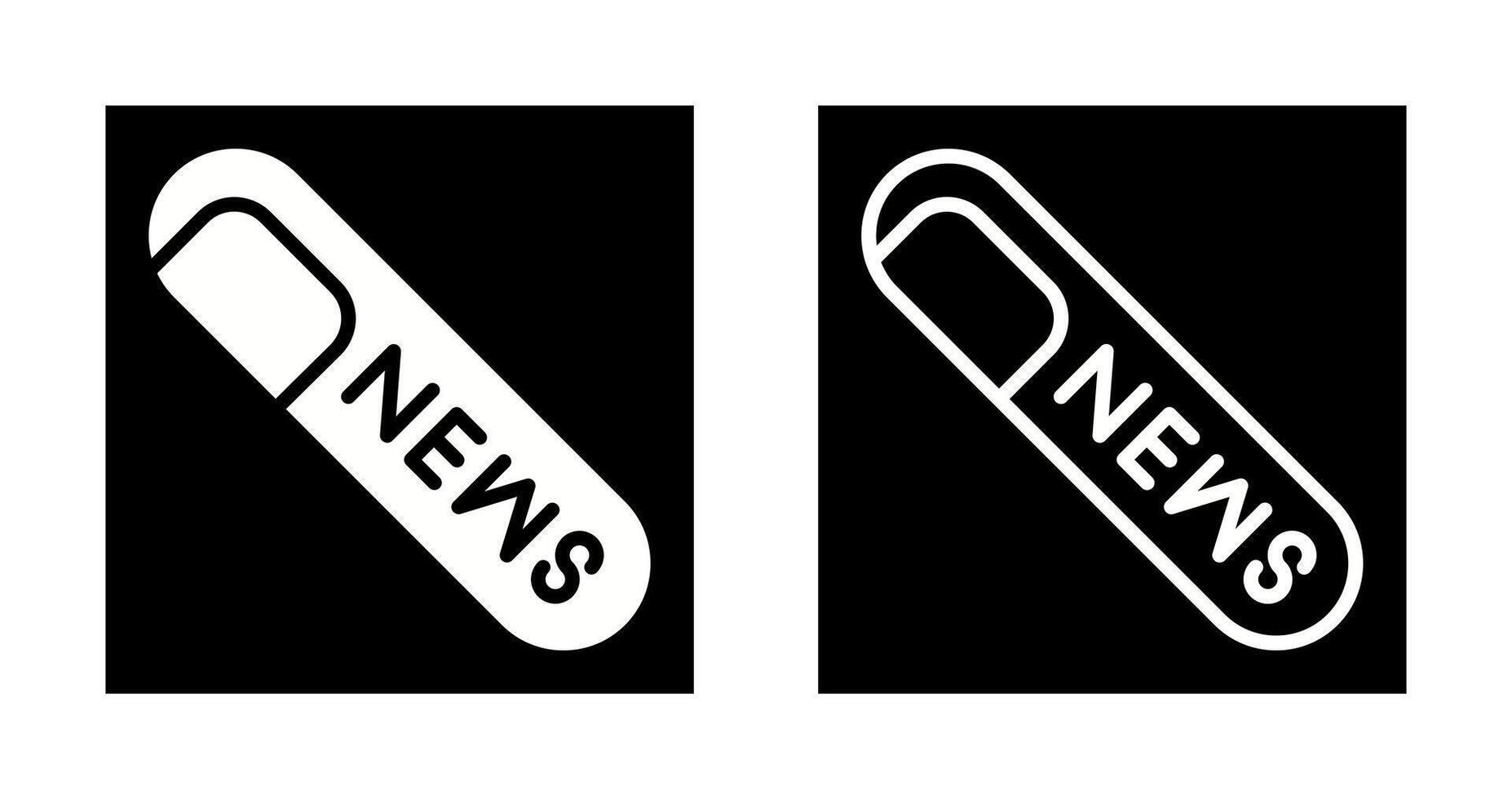 Rolled Up Newspaper Vector Icon
