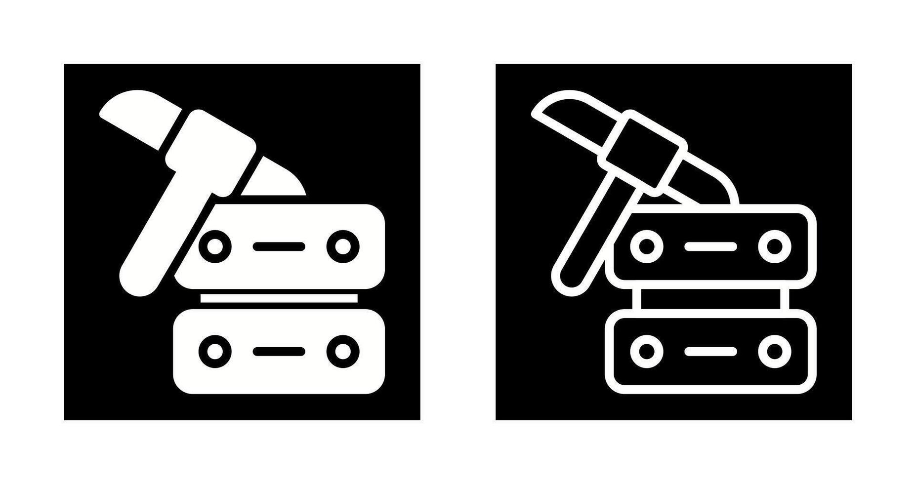 Data Mining Vector Icon