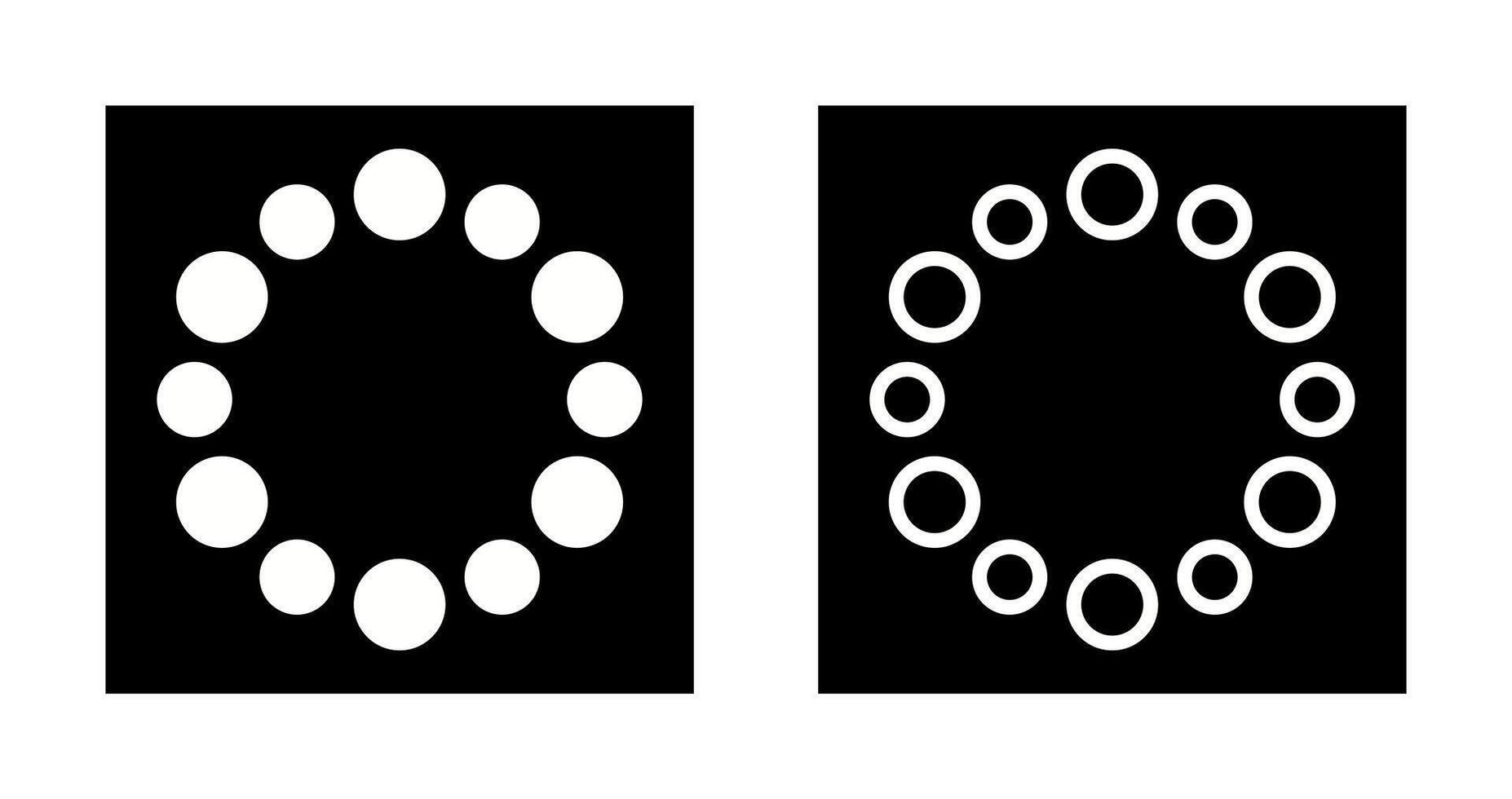 Loading Spinner Vector Icon