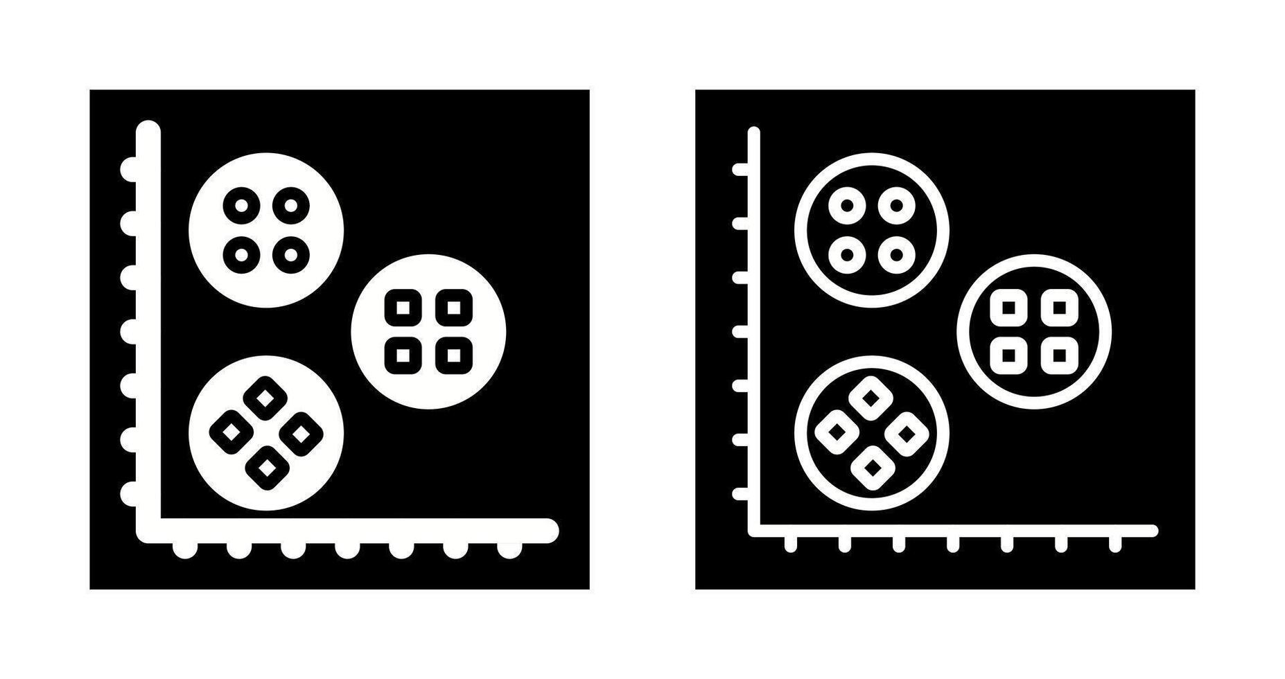 Cluster Analysis Vector Icon