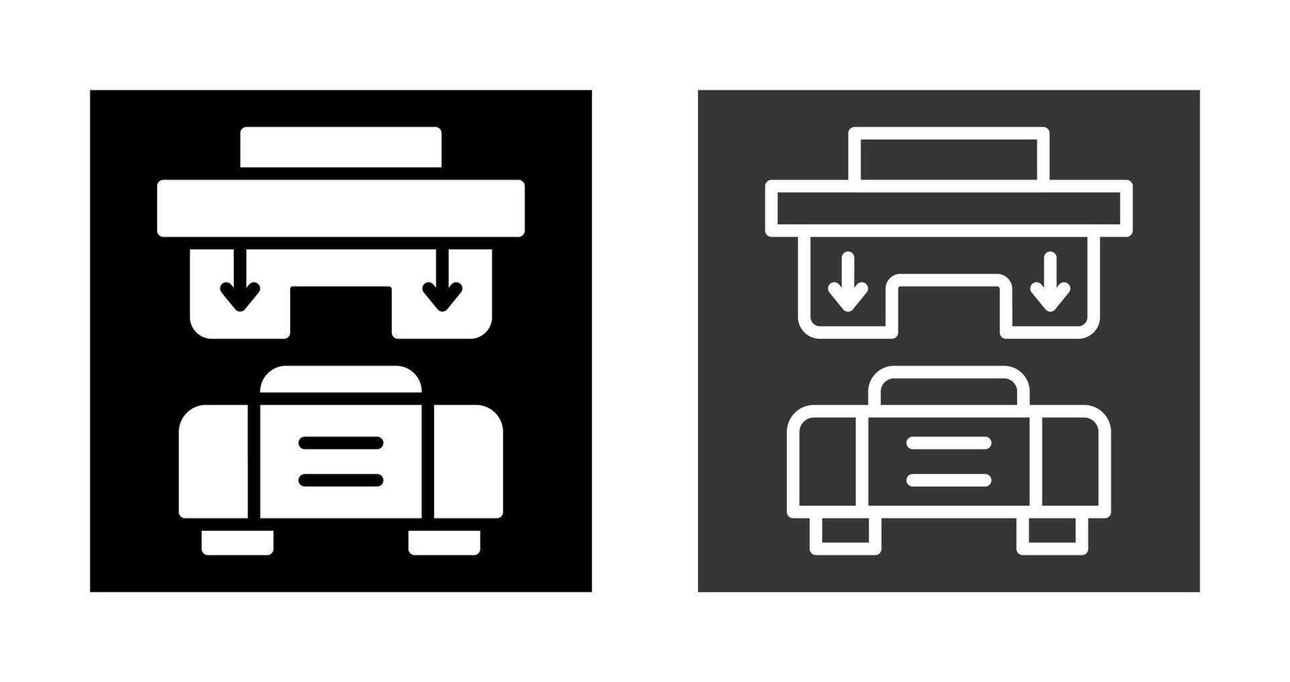 Press Machine Vector Icon