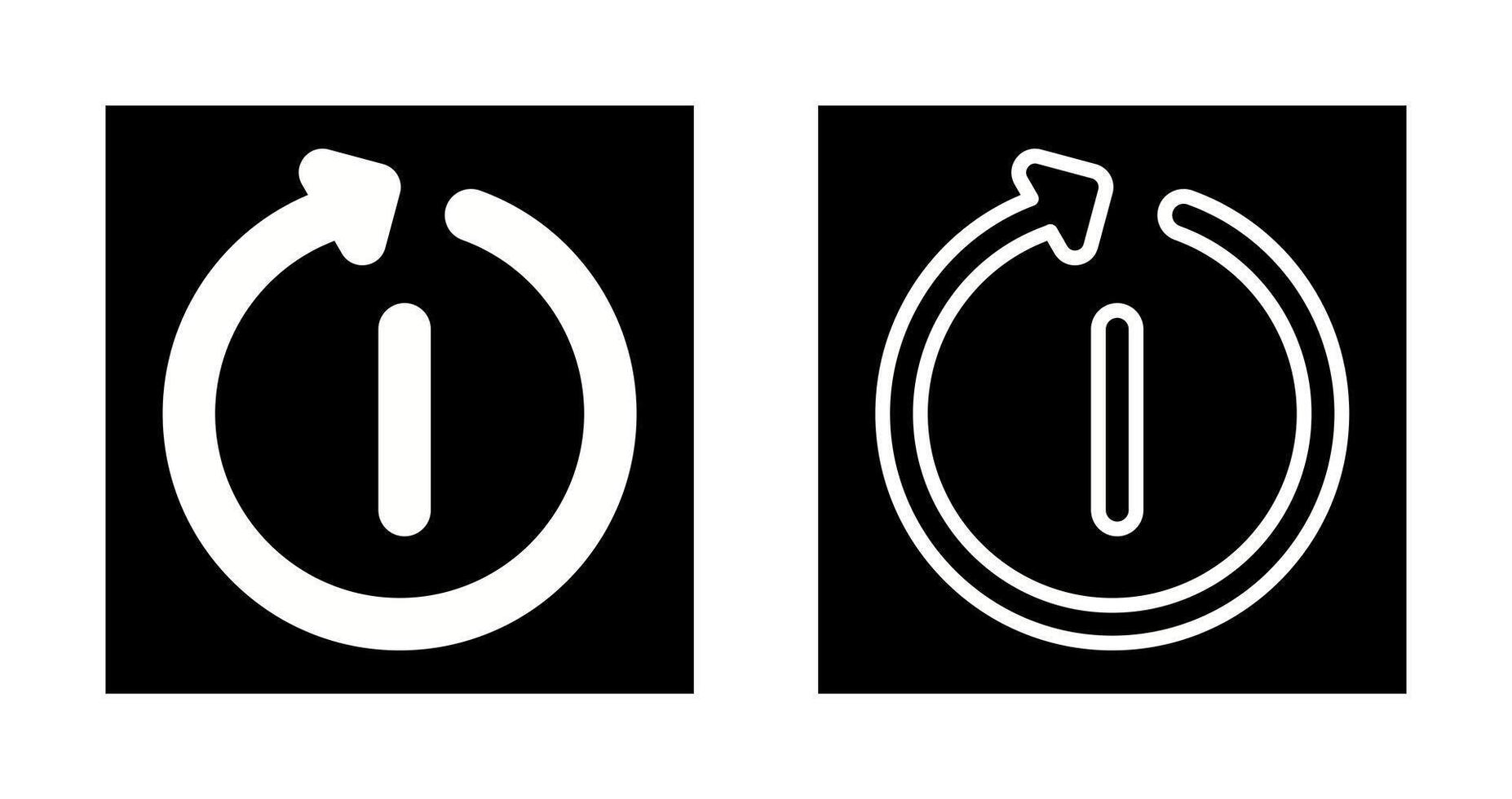 Restart Vector Icon