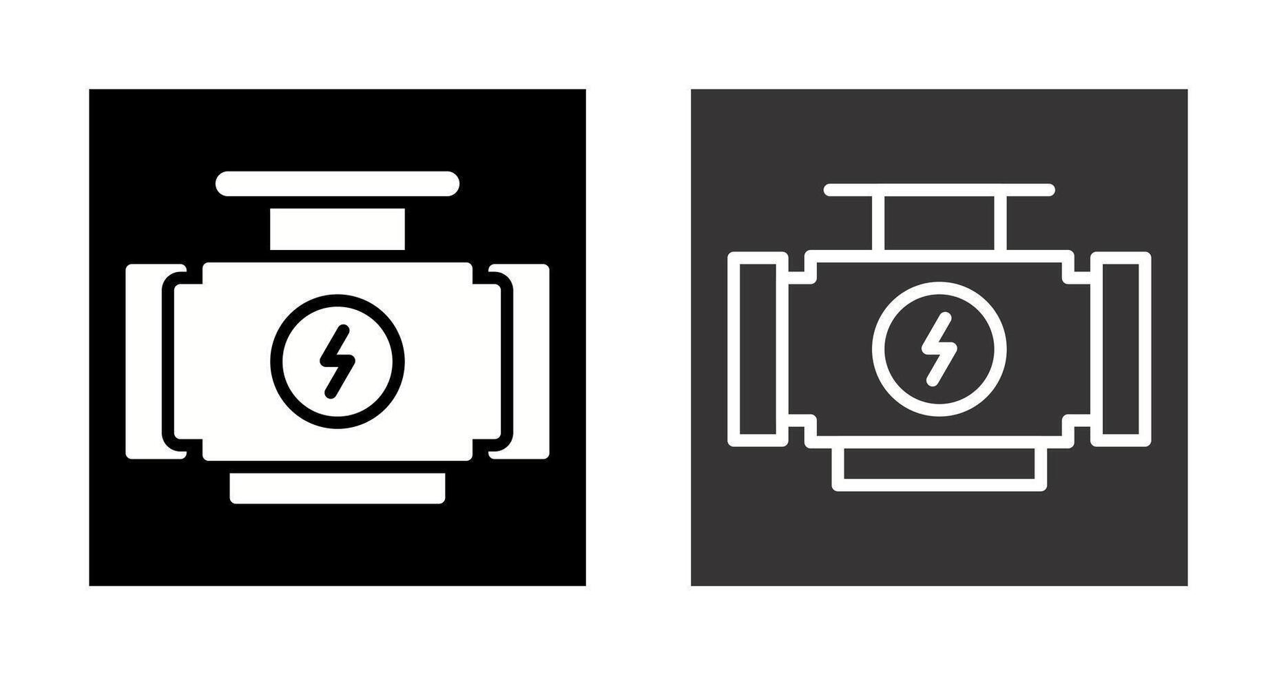 Car Engine Vector Icon