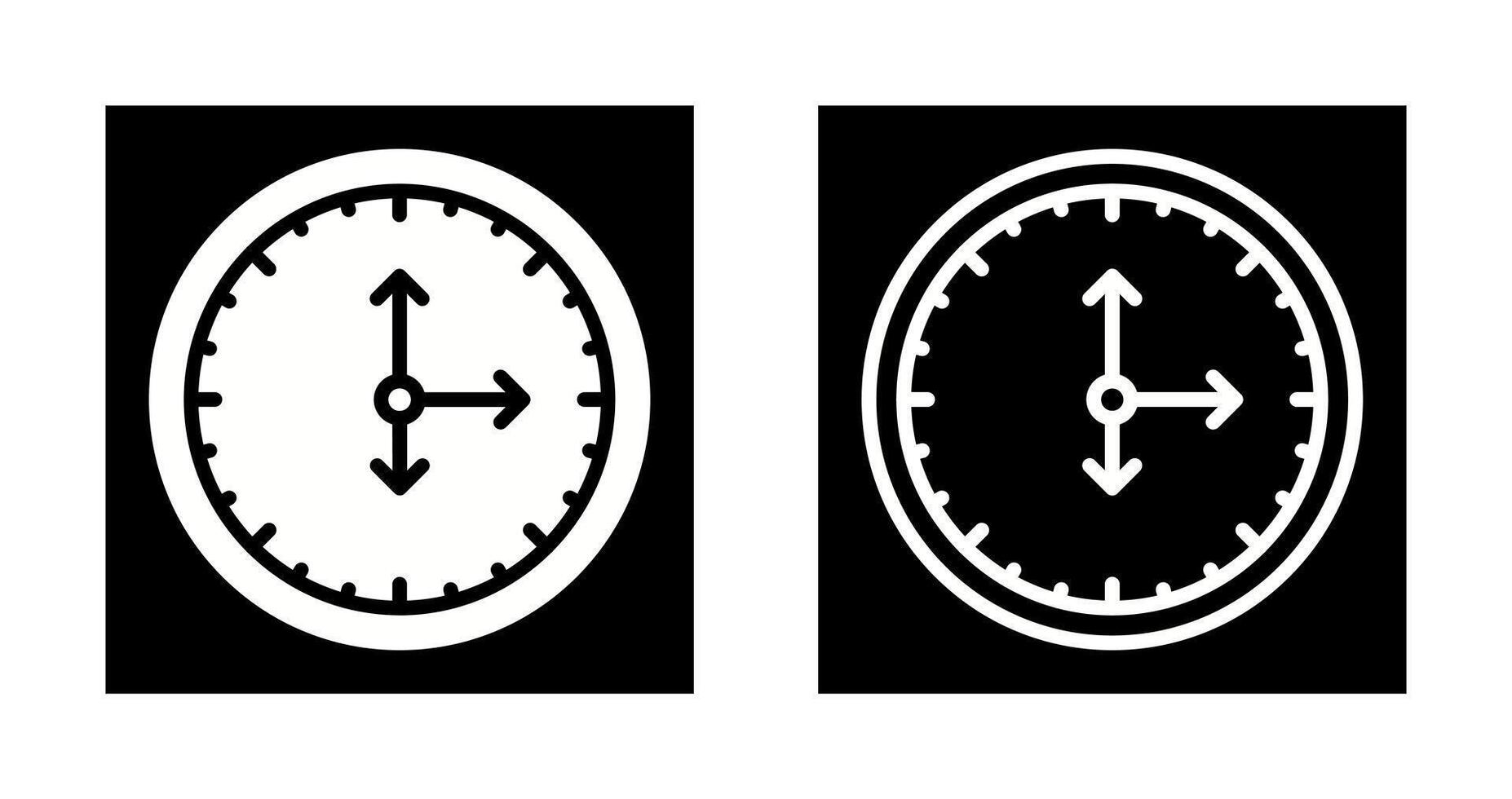 Clock Vector Icon