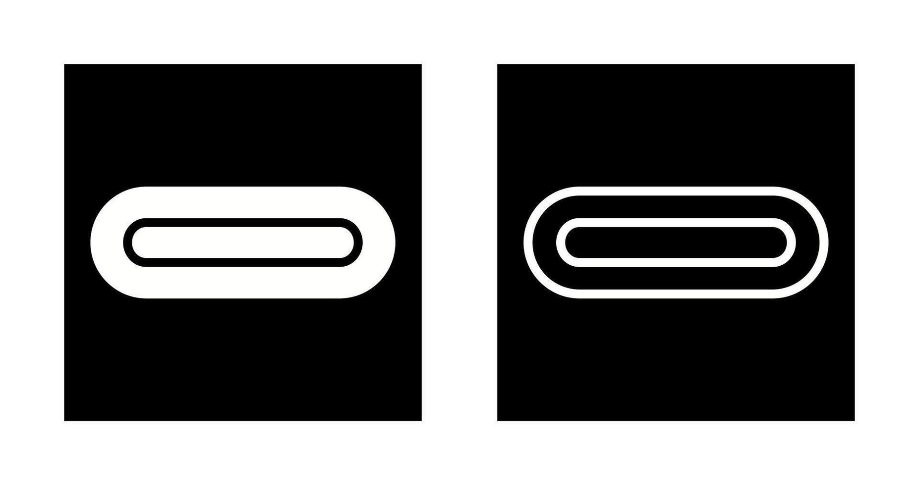 C Type Cable Vector Icon