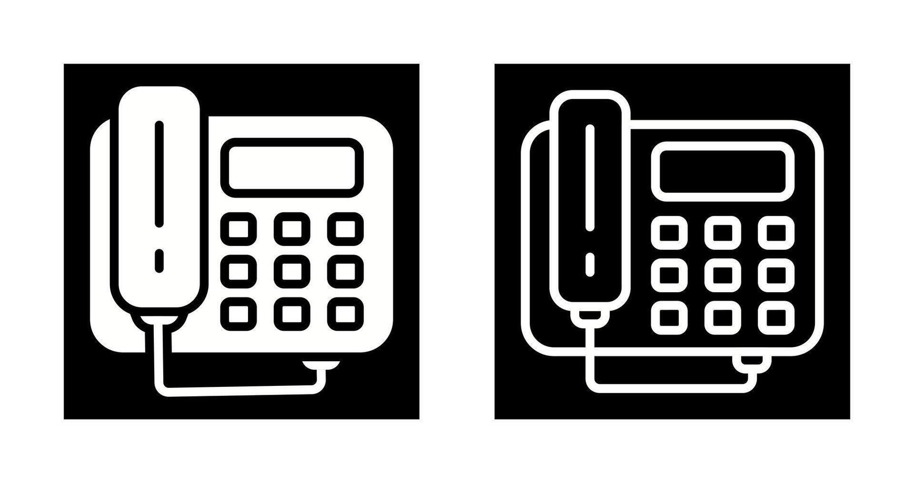 Telephone Vector Icon