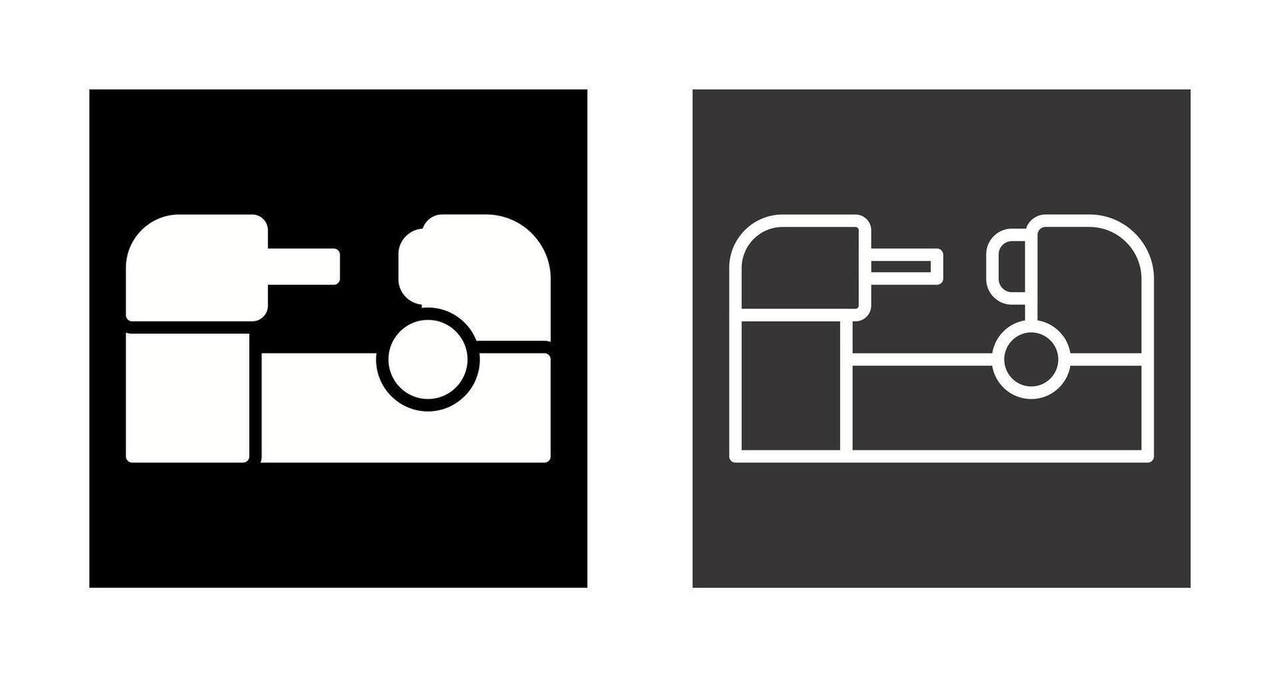 Lathe Vector Icon