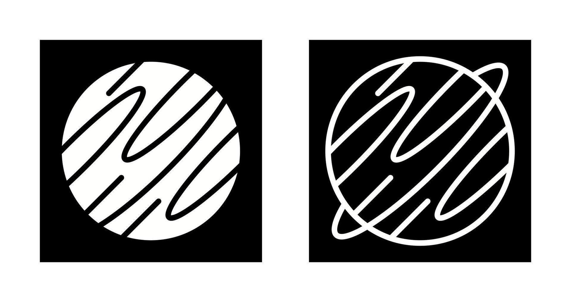 Saturn Vector Icon