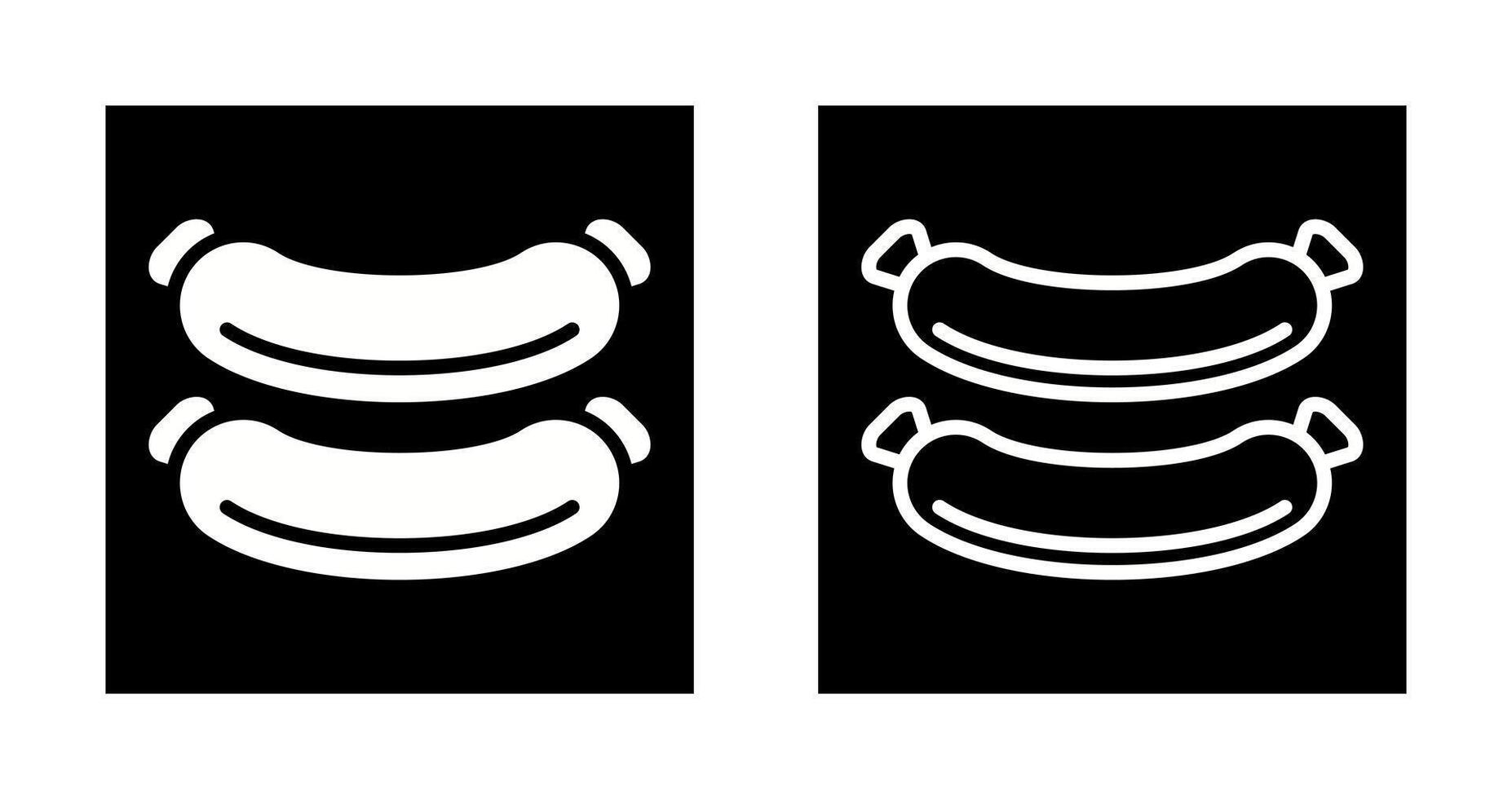 Sausage Vector Icon