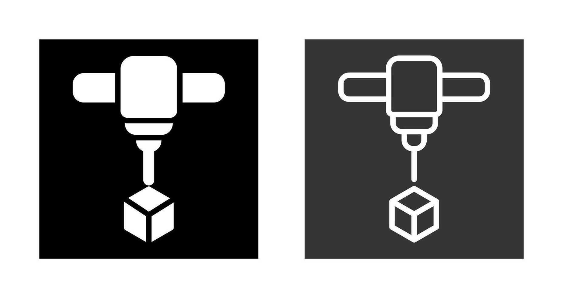 3d Printing Vector Icon