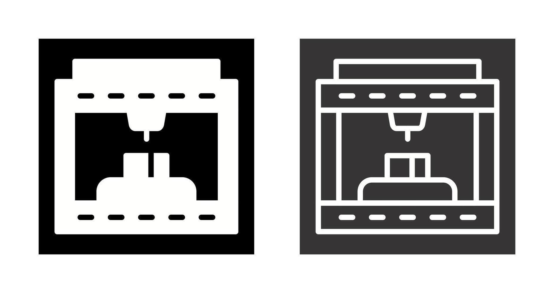 3d Printing Vector Icon