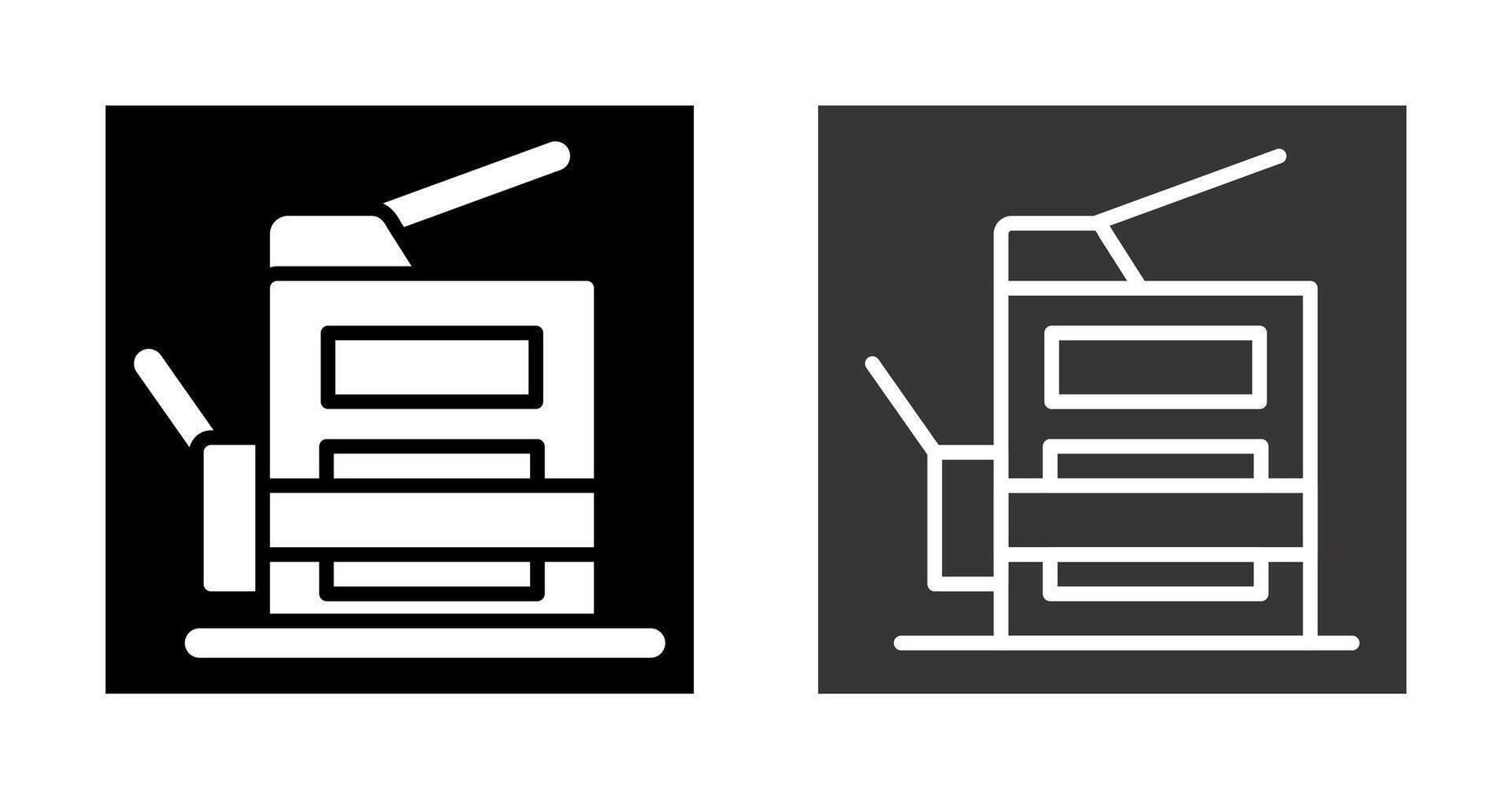 Copy Machine Vector Icon