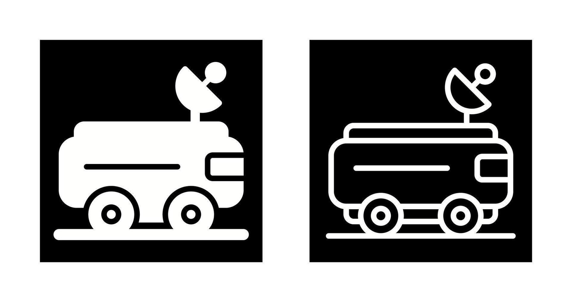 Mars Rover Vector Icon
