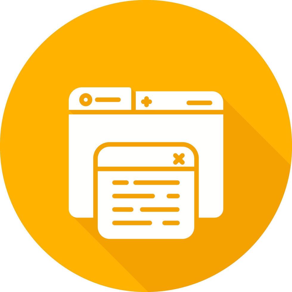 Pop Up Vector Icon