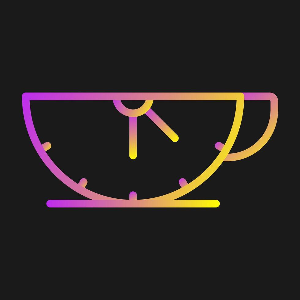 Coffee Time Vector Icon