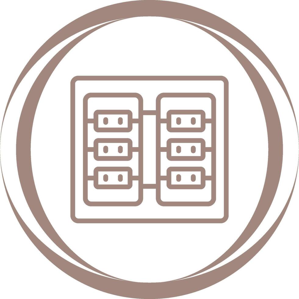 Server Room Vector Icon