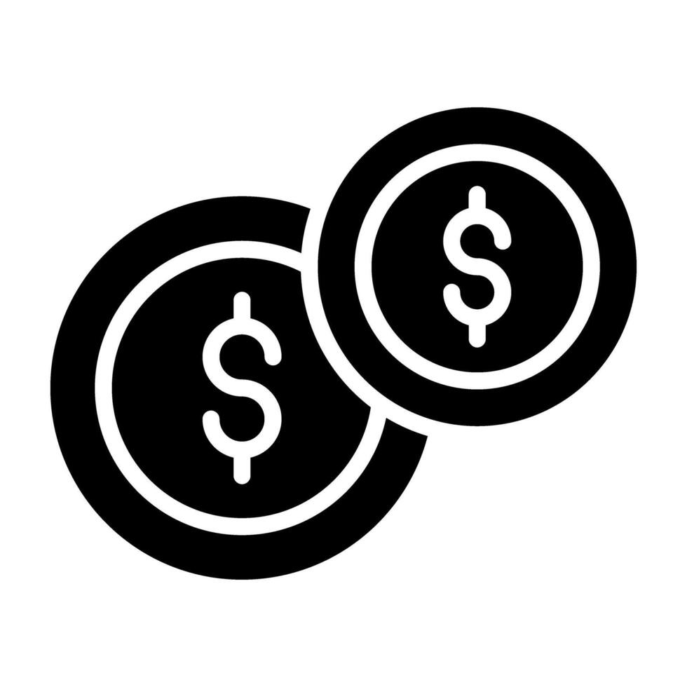 Coins Vector Icon