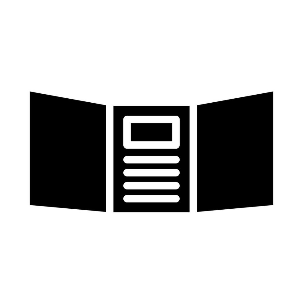 Triptych Vector Icon