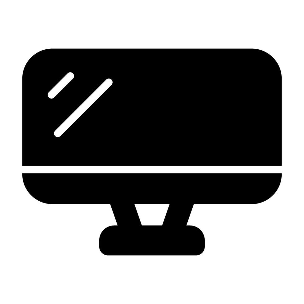 Monitor Vector Icon